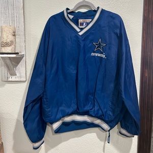 Vintage Starter Cowboys pullover jacket